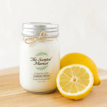 Charger l'image dans la galerie, Chandelle soya parfumée - Citron frais
