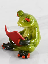 Charger l'image dans la galerie, Grenouille qui lit - 2 modèles
