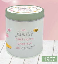 Charger l'image dans la galerie, Bougie message boite métallique
