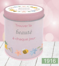 Charger l'image dans la galerie, Bougie message boite métallique
