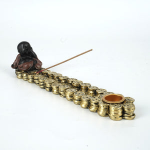 Porte-encens buddha