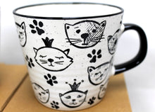 Charger l'image dans la galerie, Tasse chats - noire et blanche - 4 choix
