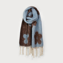 Charger l'image dans la galerie, Grand et chaud foulard - fleurs - 4 couleurs
