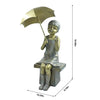 Fillette au parapluie