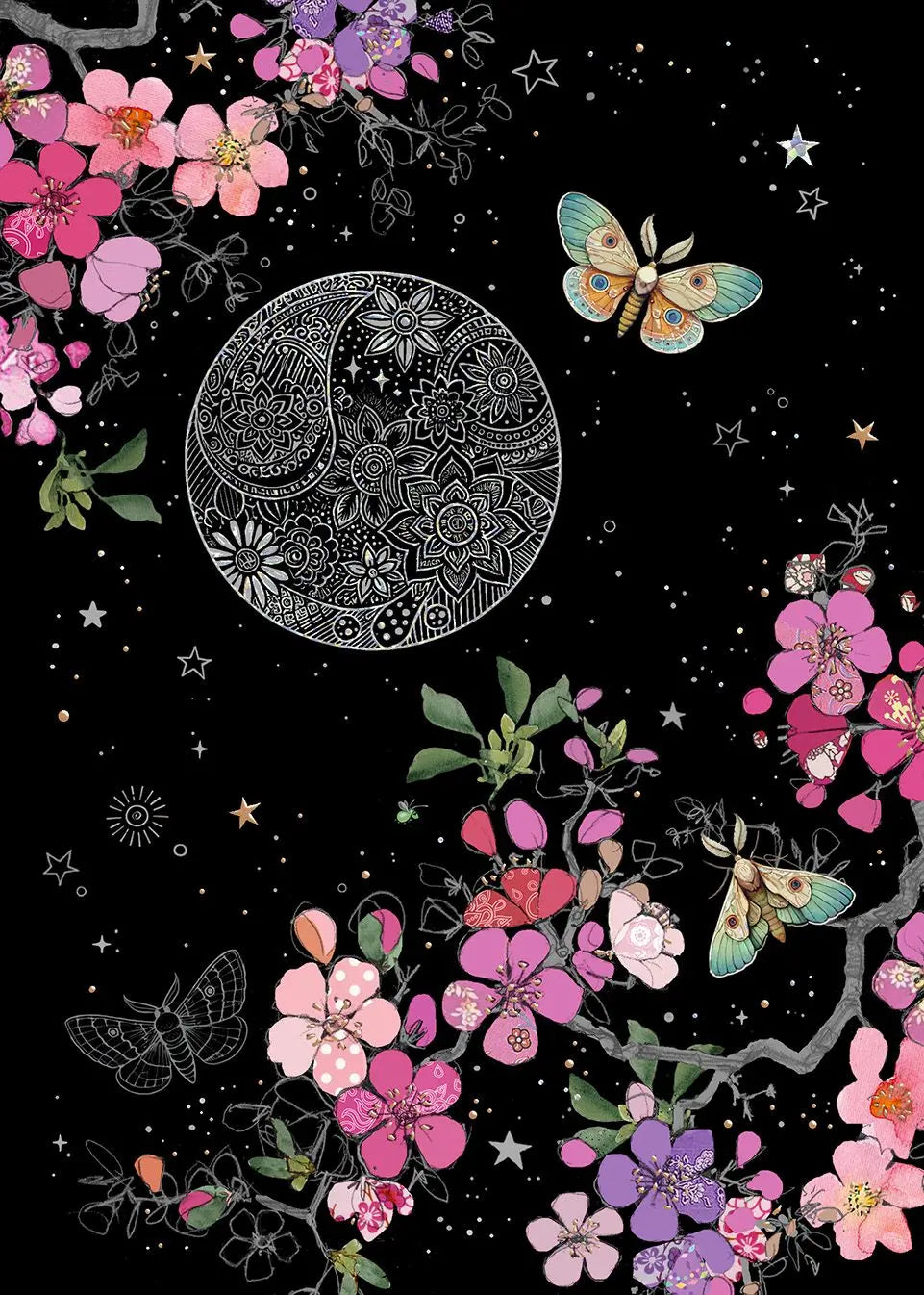 Carte de souhait - Papillons de nuit