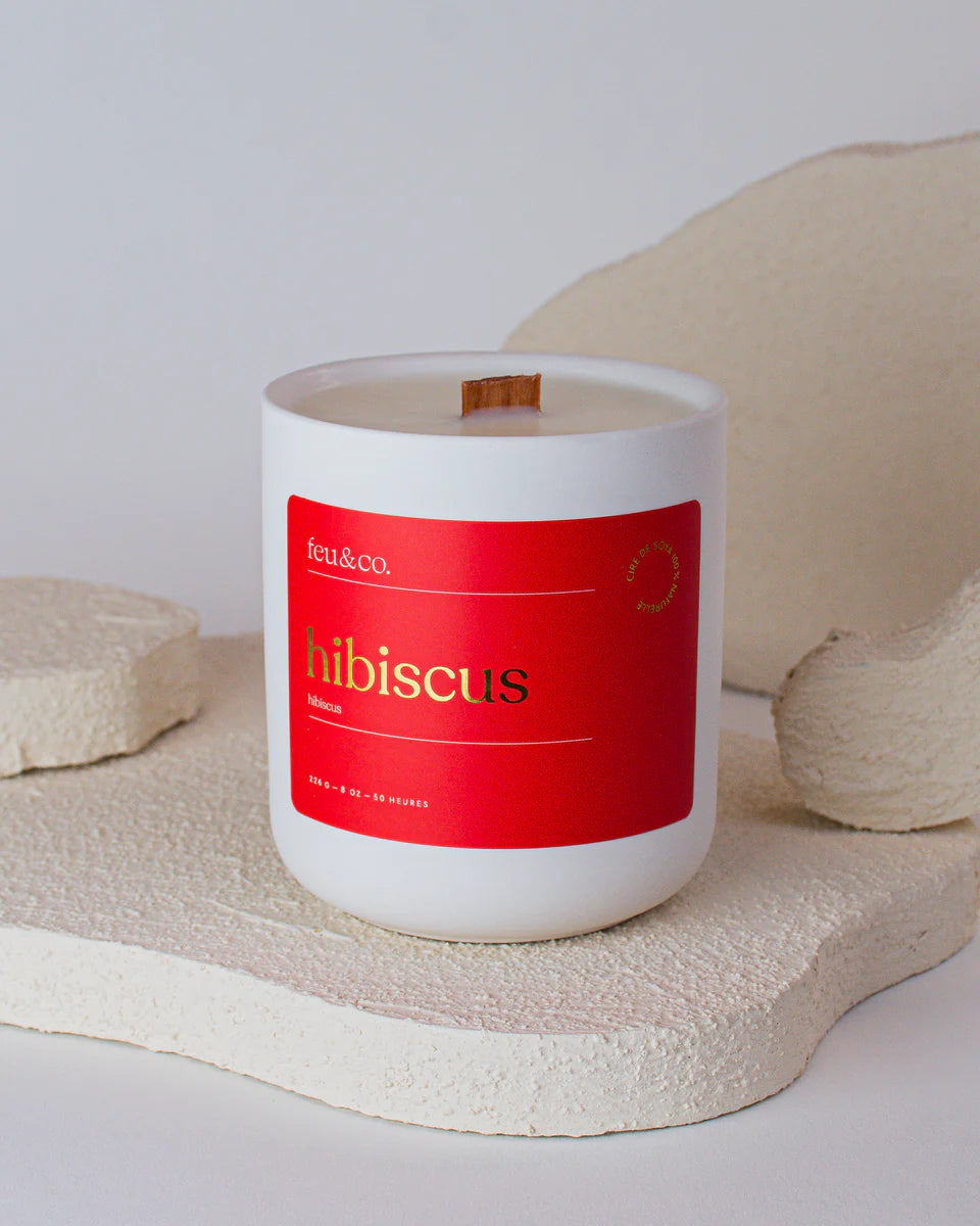 Bougie Feu&Co - Hibiscus