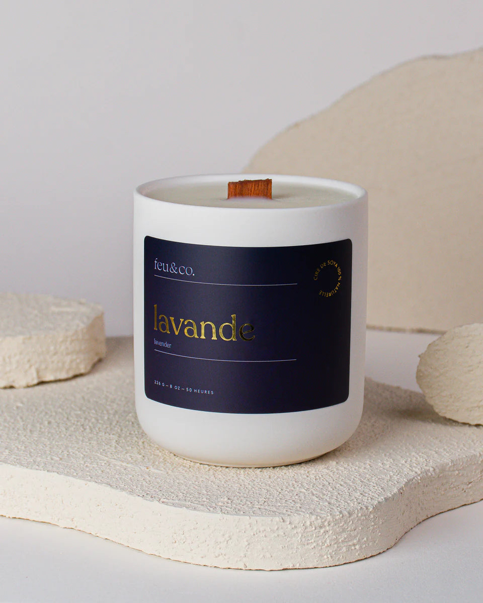 Bougie Feu&Co - Lavande