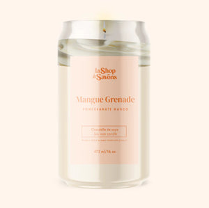 Bougie Shop à savon - Mangue grenade