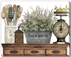 Cadre - cuisine "farm house"