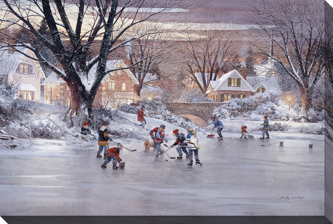 Cadre - Hockey sur la patinoire