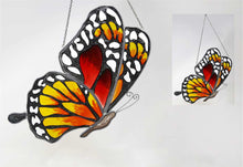 Charger l'image dans la galerie, Vitrail papillon/colibri
