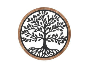 Arbre de vie métal et bois