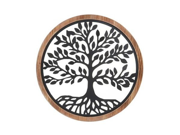Arbre de vie métal et bois