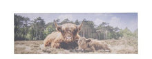 Charger l'image dans la galerie, Toile - vache highland
