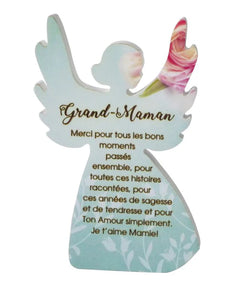 Ange avec message