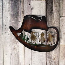Charger l'image dans la galerie, Appliqué mural - cow-boys

