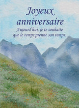 Charger l'image dans la galerie, Carte de souhait avec texte - Joyeux anniversaire
