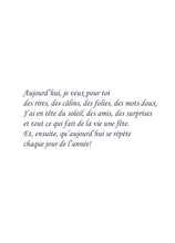 Charger l'image dans la galerie, Carte de souhait avec texte - Joyeux anniversaire
