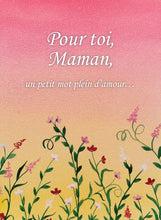Charger l&#39;image dans la galerie, Carte avec texte - Pour toi maman

