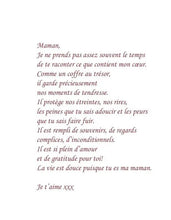 Charger l&#39;image dans la galerie, Carte avec texte - Pour toi maman
