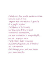 Charger l&#39;image dans la galerie, Carte de souhait à texte - Chère fille
