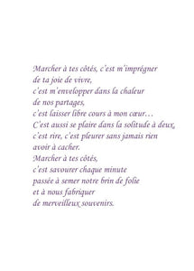 Carte de souhait avec texte - À une amie précieuse