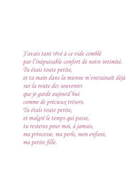 Charger l&#39;image dans la galerie, Carte de souhait à texte - À ma fille
