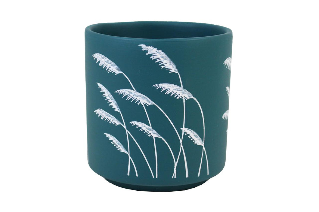 Vase en céramique - Motif blé