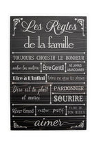Charger l'image dans la galerie, Affiche murale - règles de la famille
