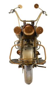 Moto antique en métal