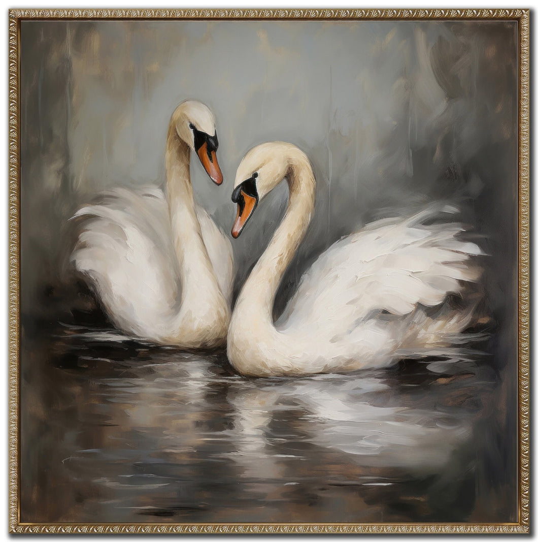 Cadre - Cygnes