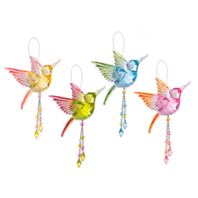 Charger l'image dans la galerie, Colibri en acrylique avec billes - plusieurs choix
