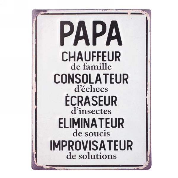 Affiche murale - papa chauffeur