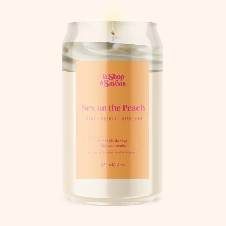 Bougie Shop à savon - Sex on the peach