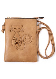 Petit sac à main - Chat - 5 couleurs