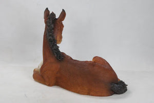 Cheval couché