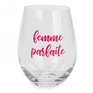 Coupe de vin - Femme parfaite - 2 couleurs disponible
