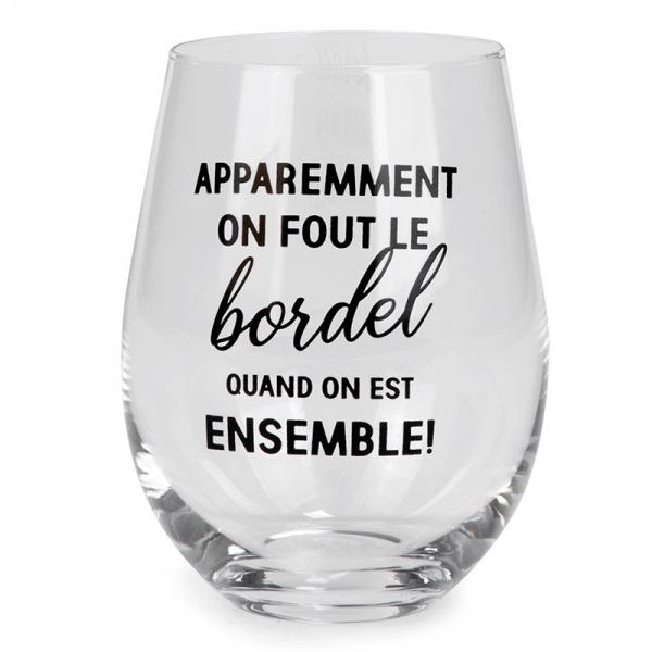 Coupe de vin - fout le bordel