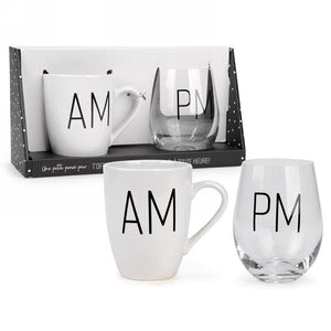 Ensemble tasse & coupe de vin - 8 modèles