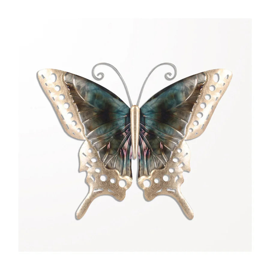 Papillon mural en métal - 2 formats