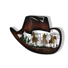 Charger l'image dans la galerie, Appliqué mural - cow-boys
