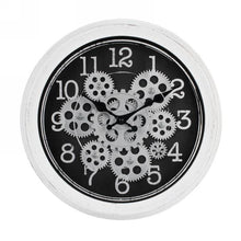 Charger l'image dans la galerie, Horloge avec engrenages - 2 couleurs
