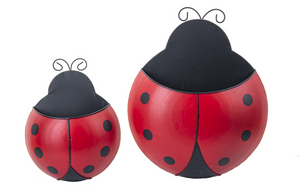 Jardinìère coccinelle murale