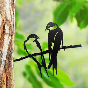 Décoration pour arbre - Deux oiseaux