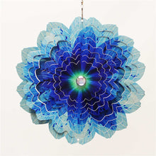 Charger l&#39;image dans la galerie, Carillon (spinner) - fleur bleue
