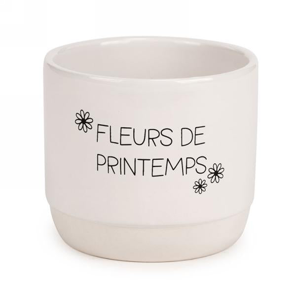 Vase pour plante - Fleurs de printemps