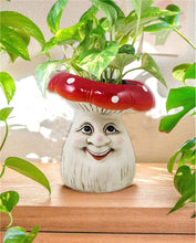 Charger l&#39;image dans la galerie, Vase champignon avec visage
