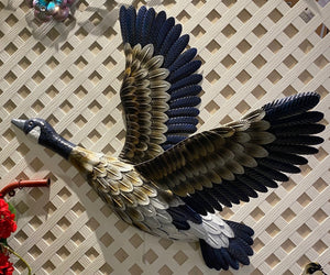 Oiseau mural en métal - Bernache