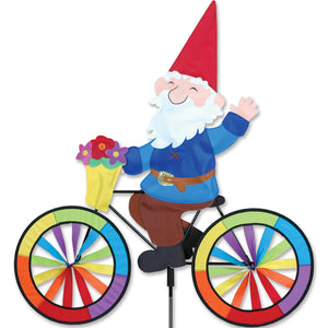 Vire-vent - Gnome à vélo