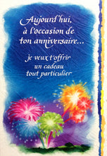 Charger l&#39;image dans la galerie, Carte de souhait avec texte - Anniversaire
